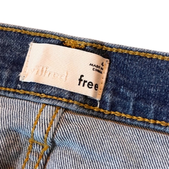 Wilfred Free Women's Denim Skirt - Picture 3 of 3